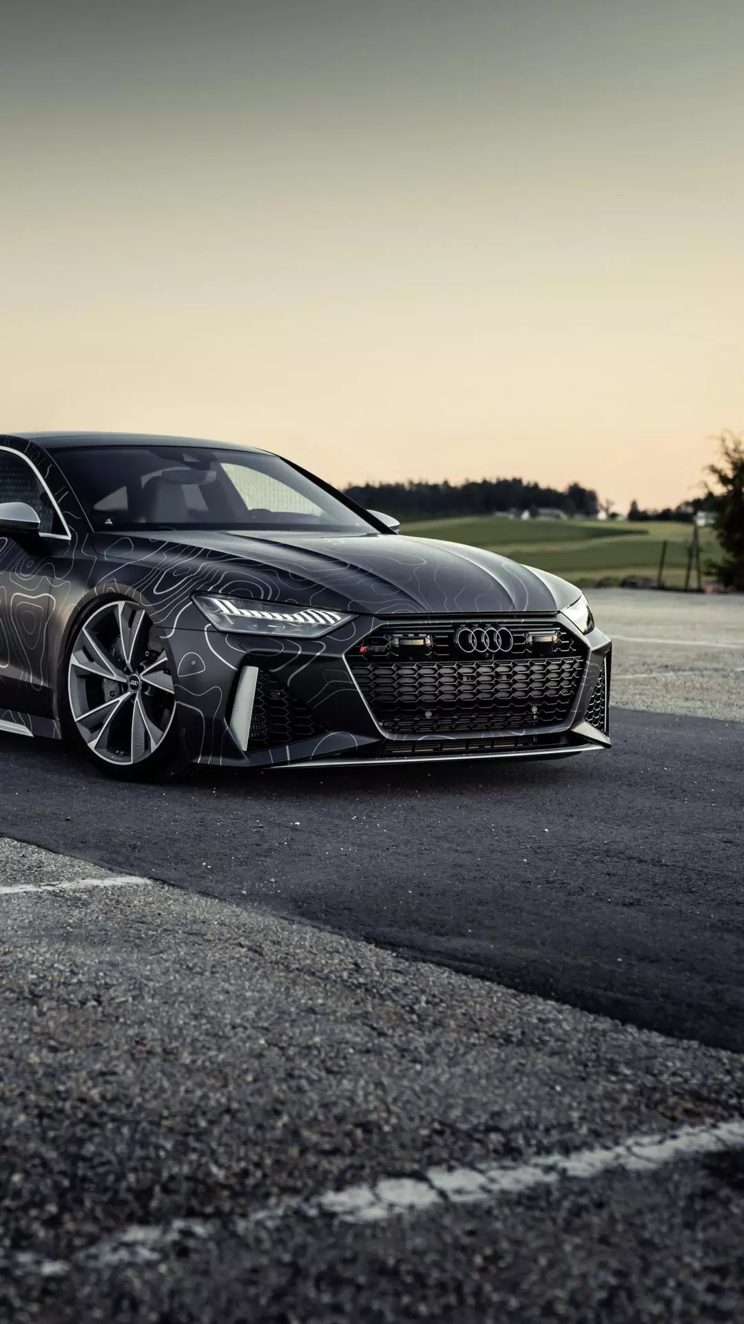 Custom Wrapped Audi Sports Car