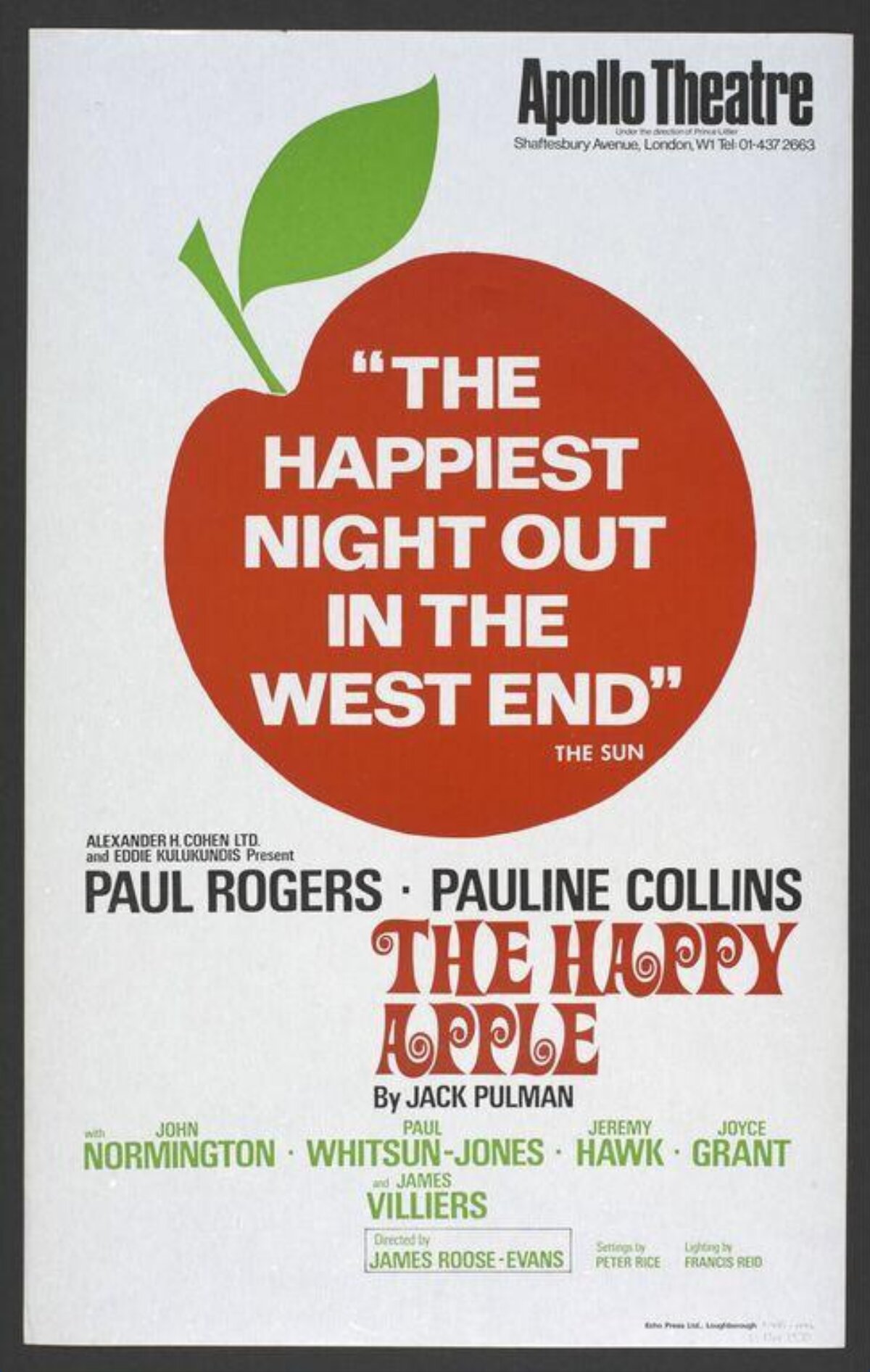 The Happy Apple Theatre Poster
