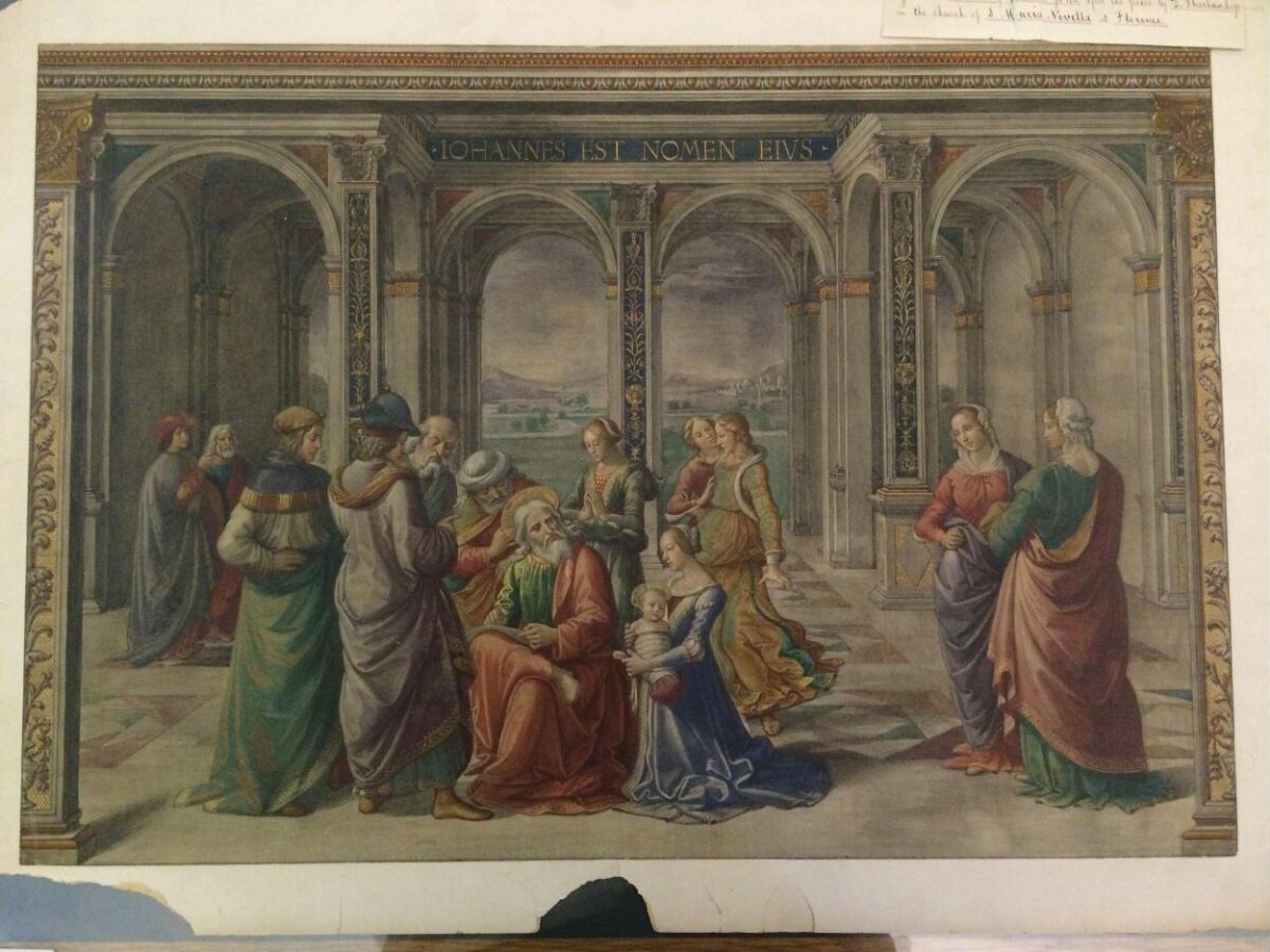 Naming of John Renaissance Painting