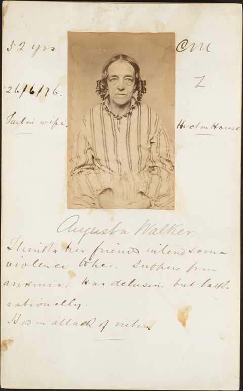 1876 Portrait of Augusta Walker