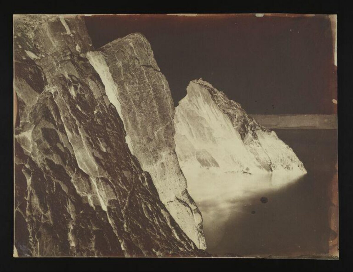 Vintage Iceberg Landscape