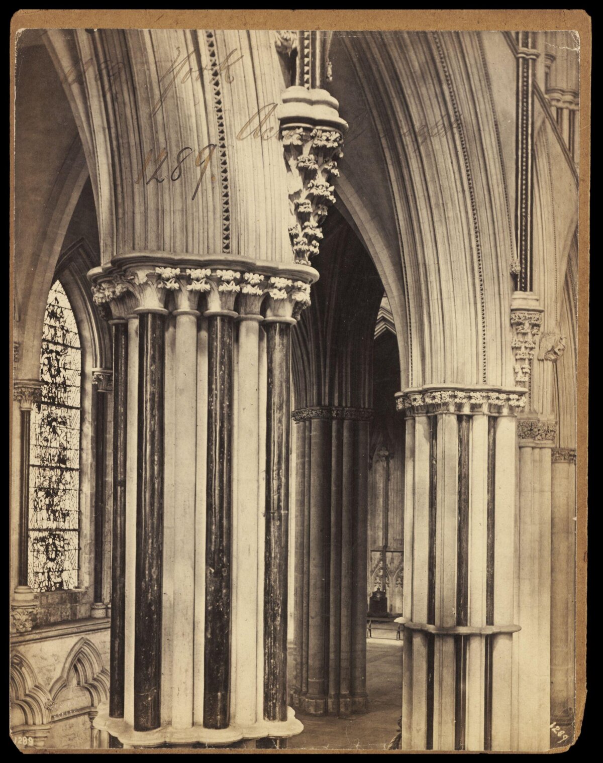 Vintage Cathedral Interior View