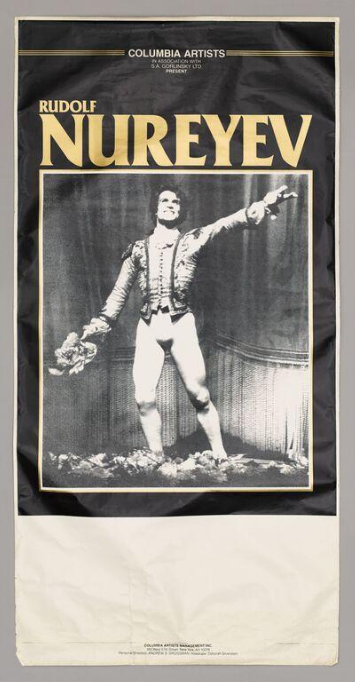 Rudolf Nureyev Performance Poster