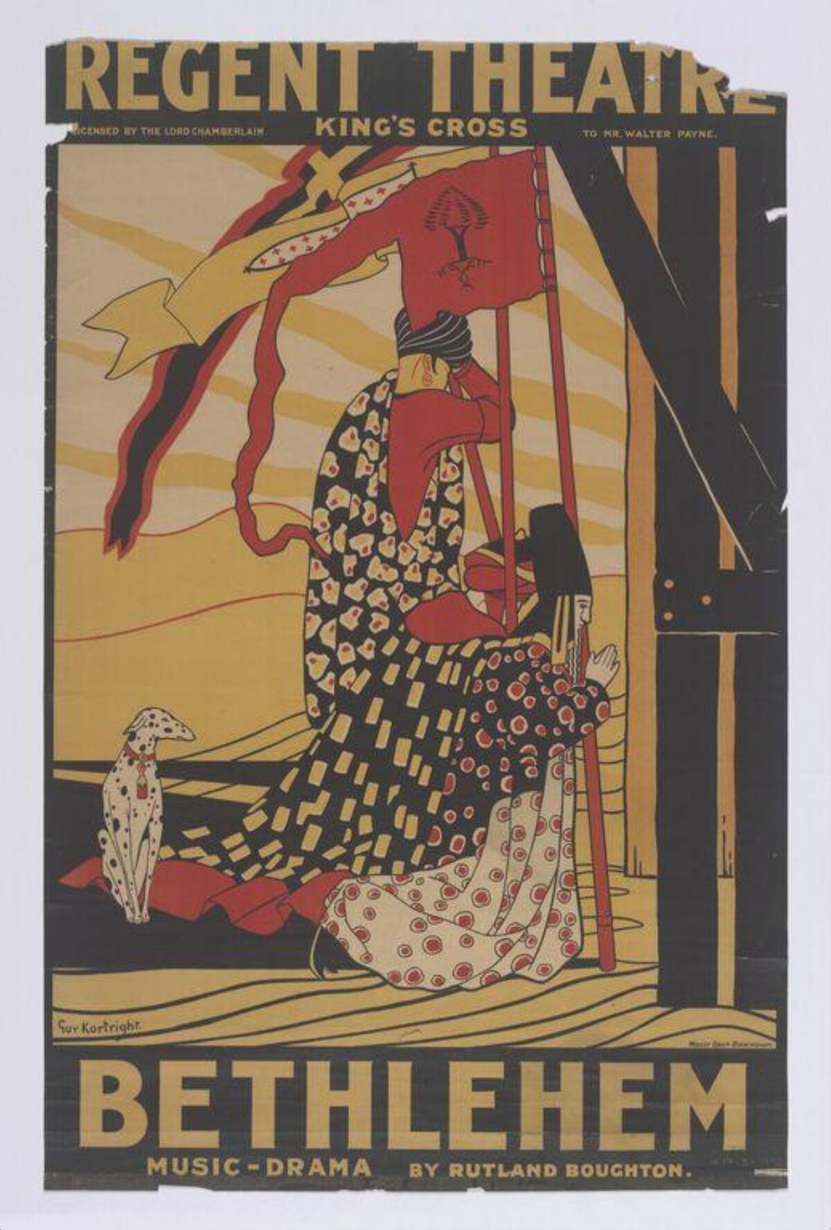 Vintage Bethlehem Theatre Poster
