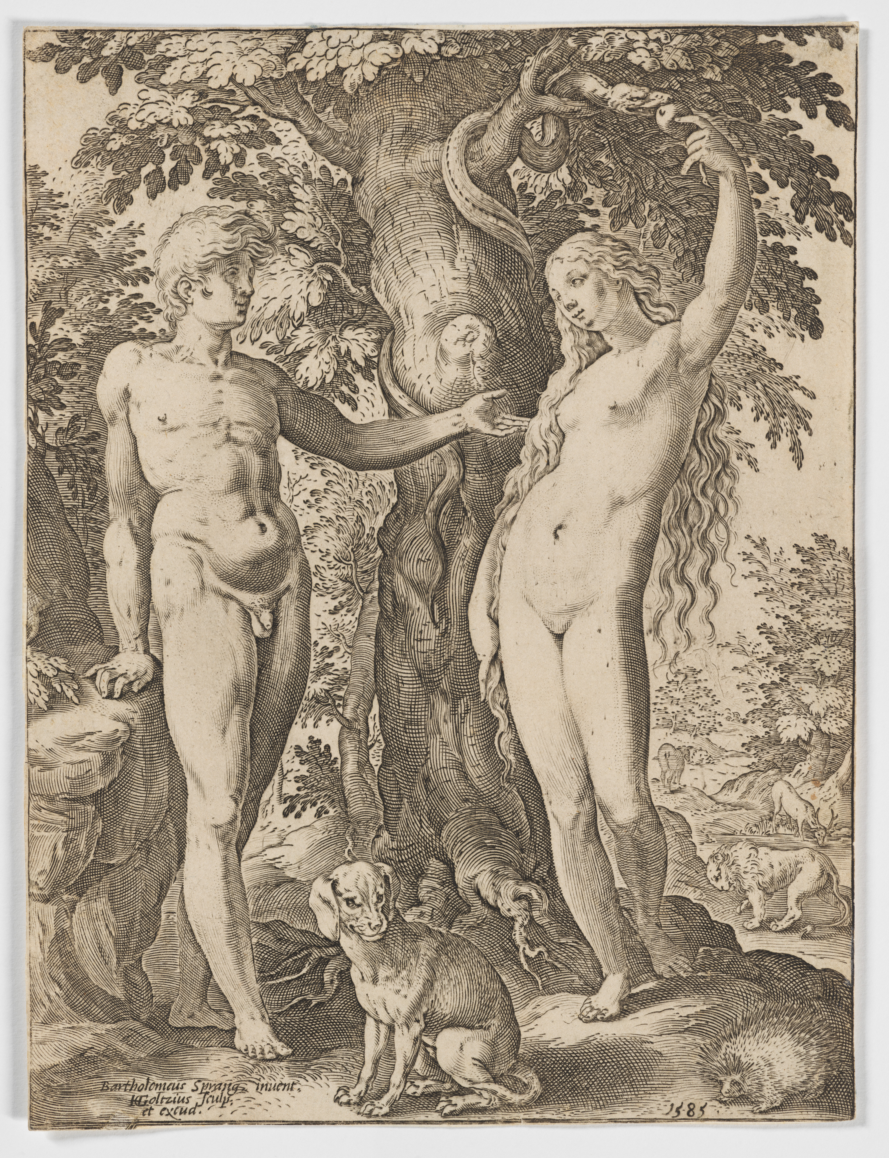 Adam and Eve Under the Tree of Knowledge