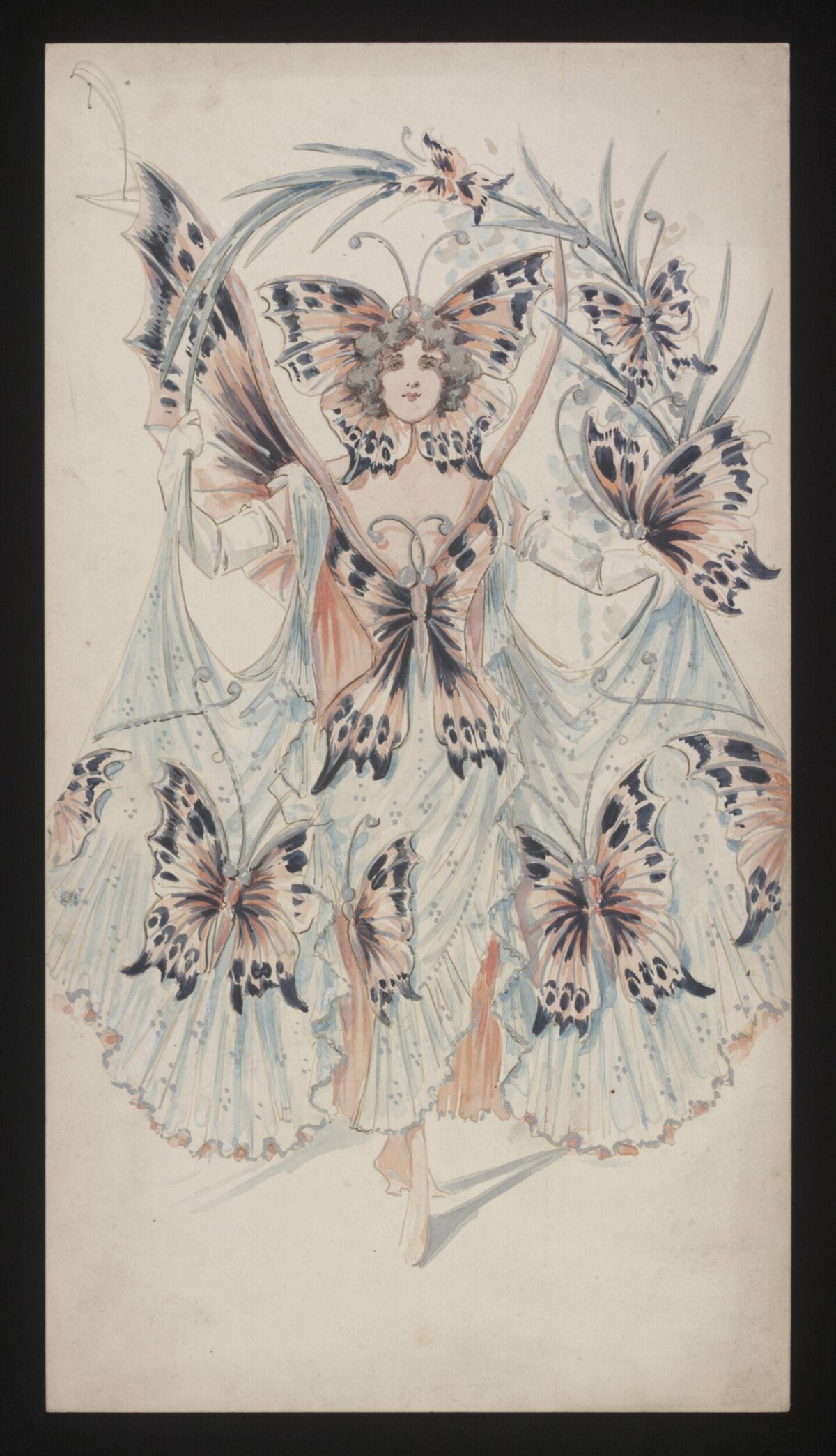 Butterfly Costume Design Sketch