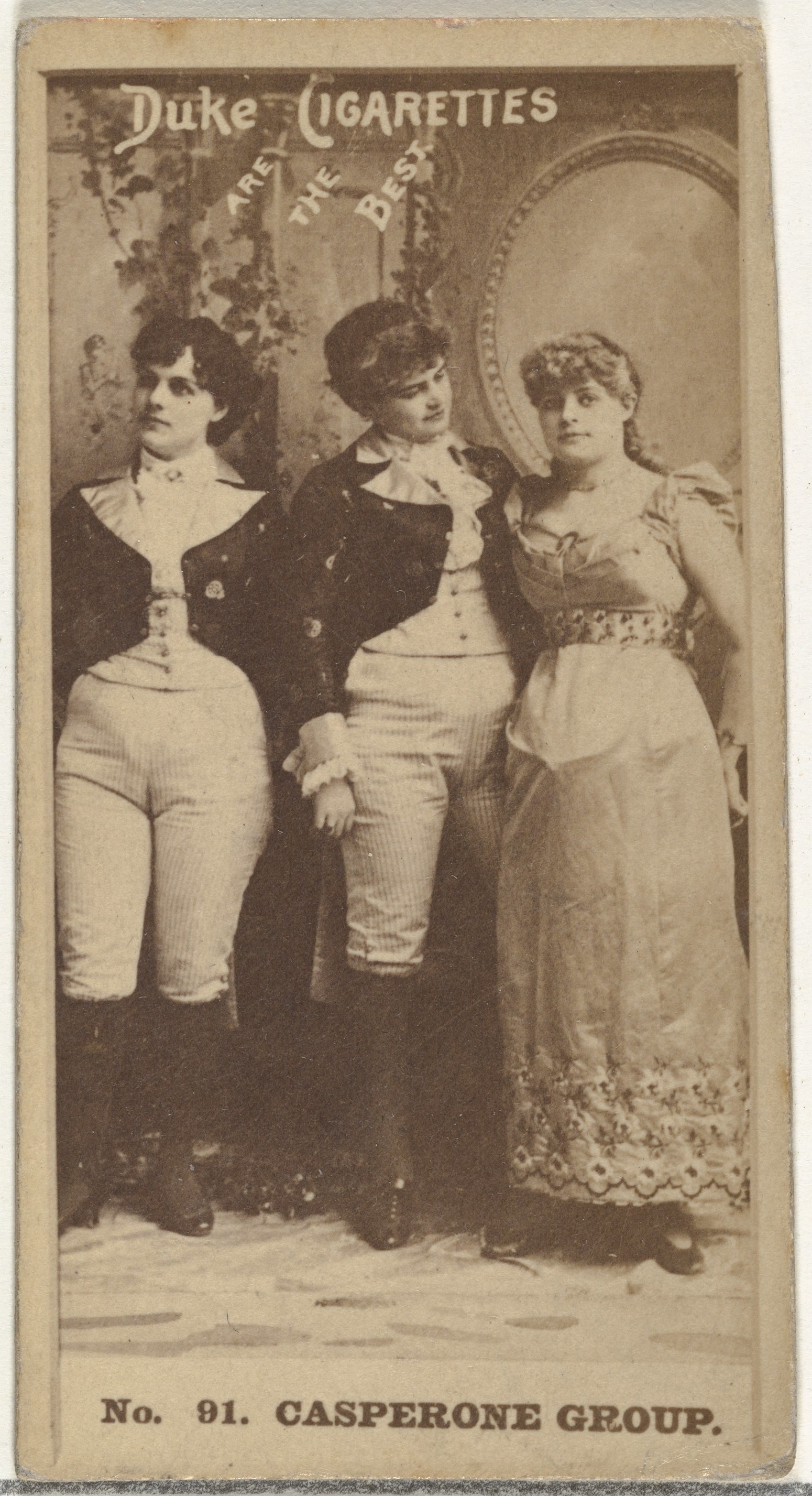 Casperone Group Duke Cigarette Card