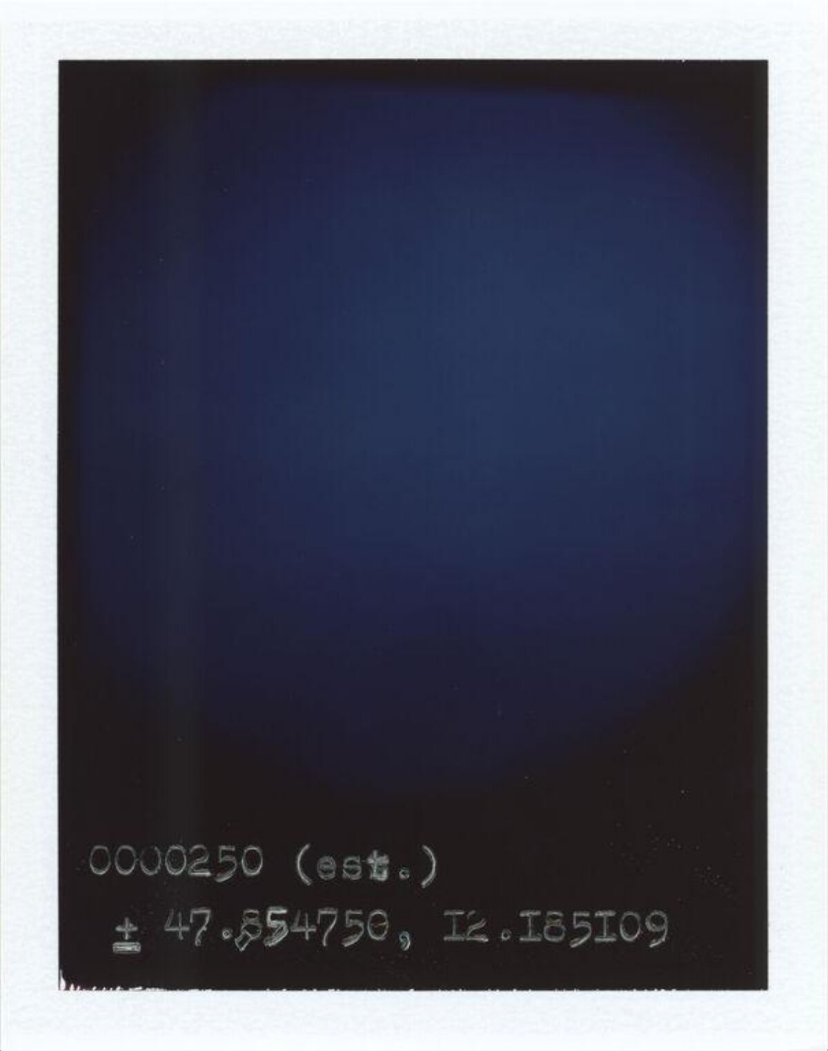 Dark Background With Handwritten Coordinates