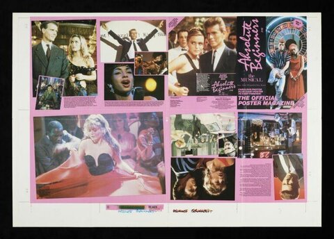 Absolute Beginners Poster Magazine Layout