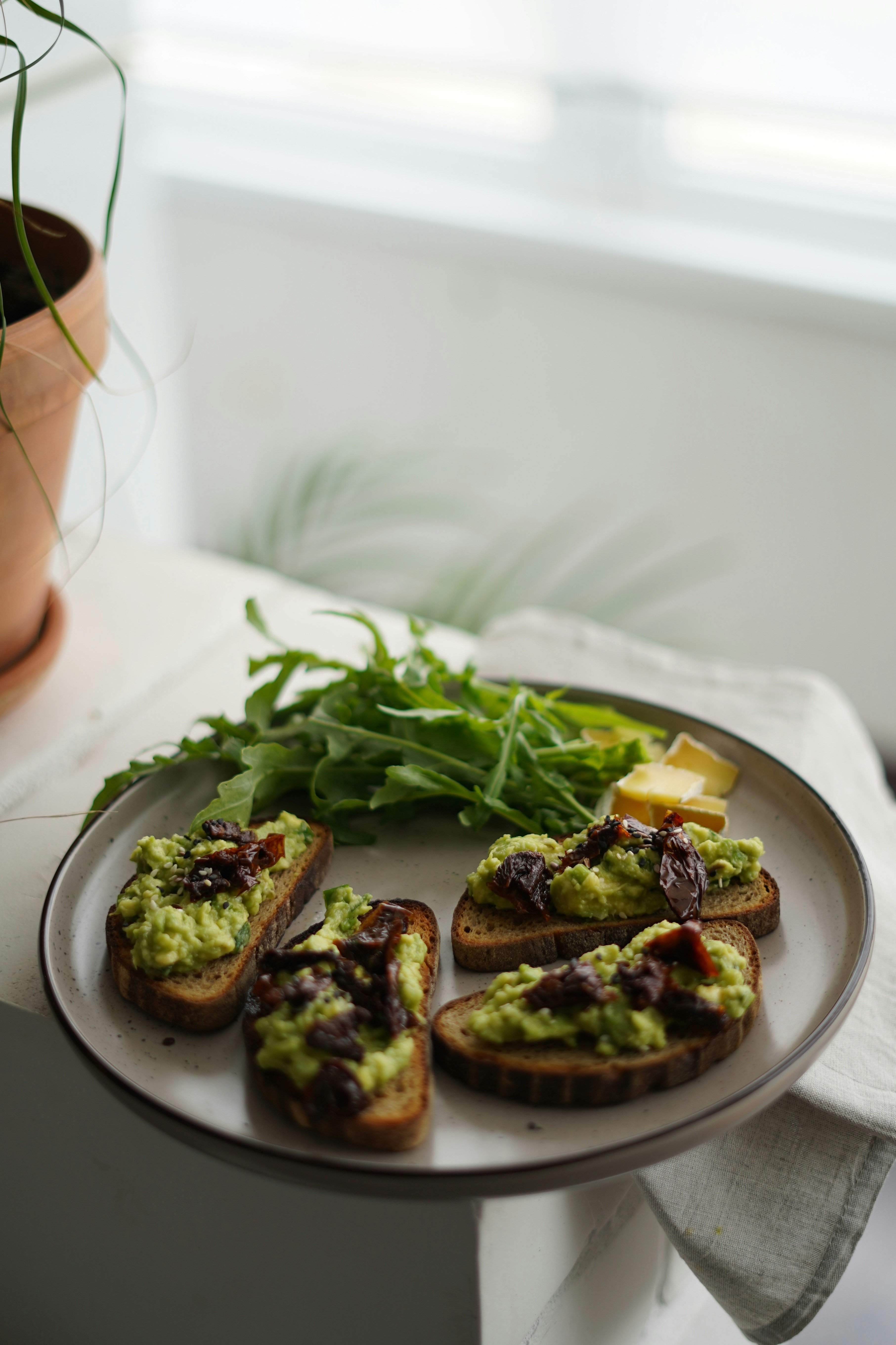 Homemade Avocado Toast Platter