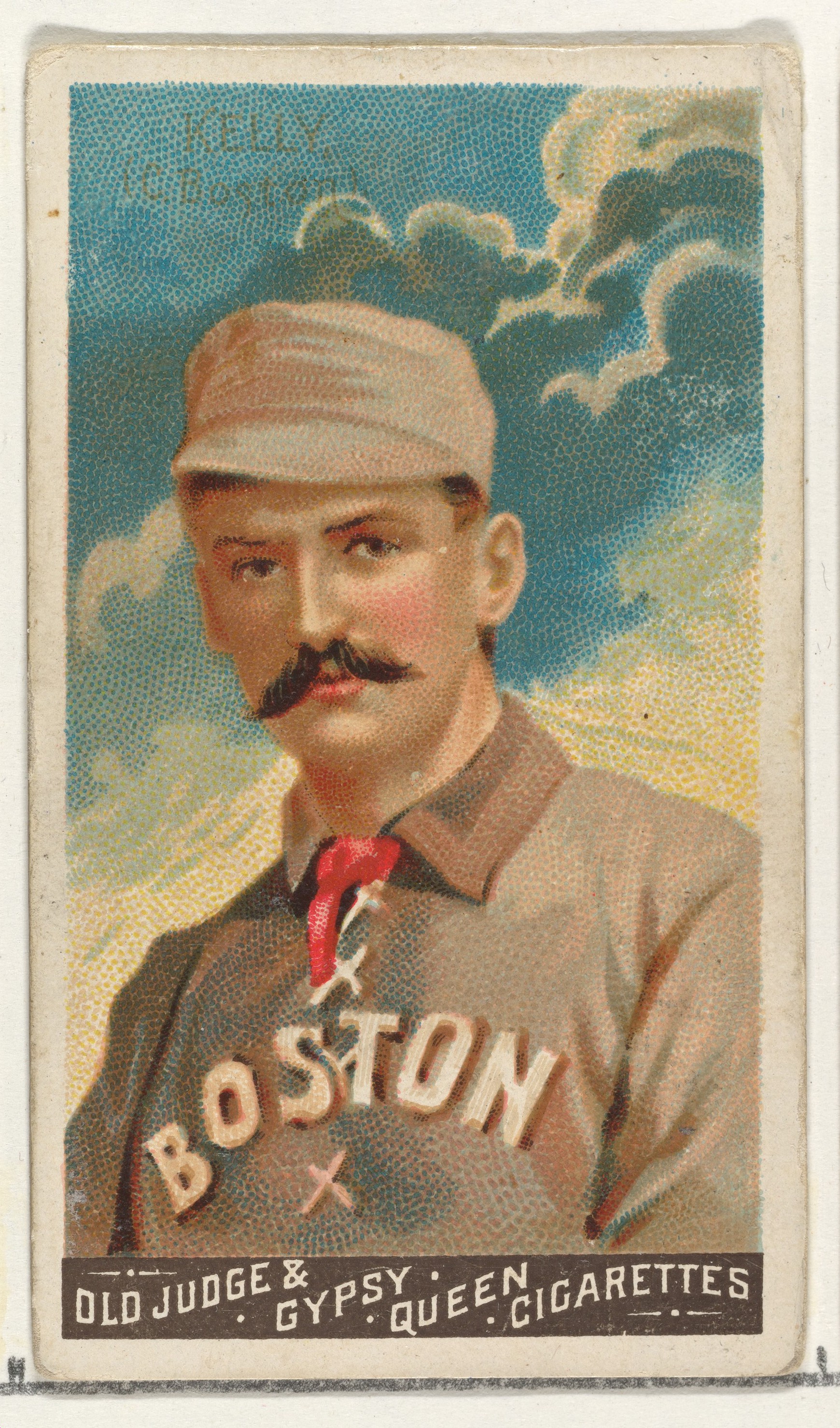 Vintage Boston Baseball Cigarette Card