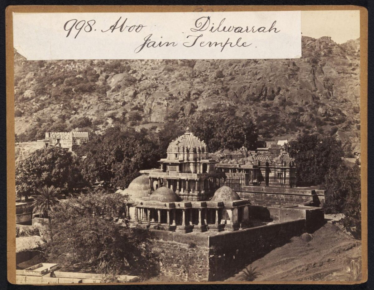 Vintage View of Dilwarrah Jain Temple