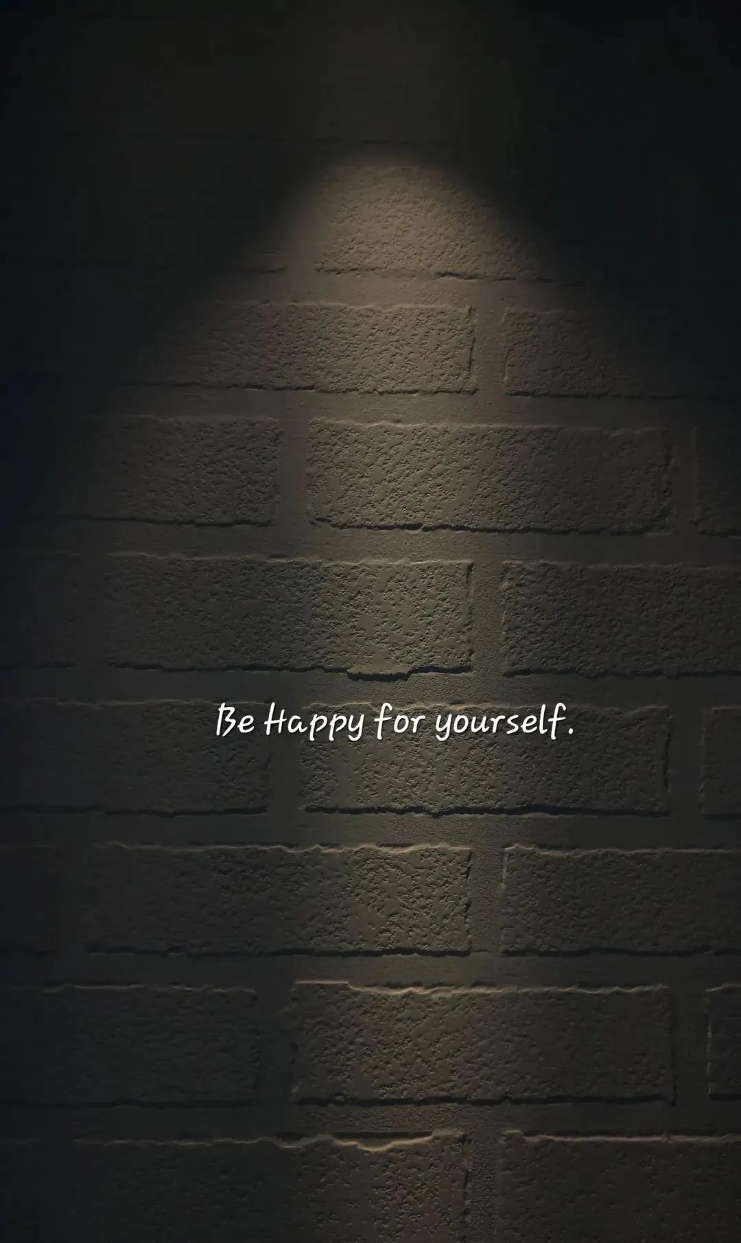 Be Happy for Yourself Motivational Quote
