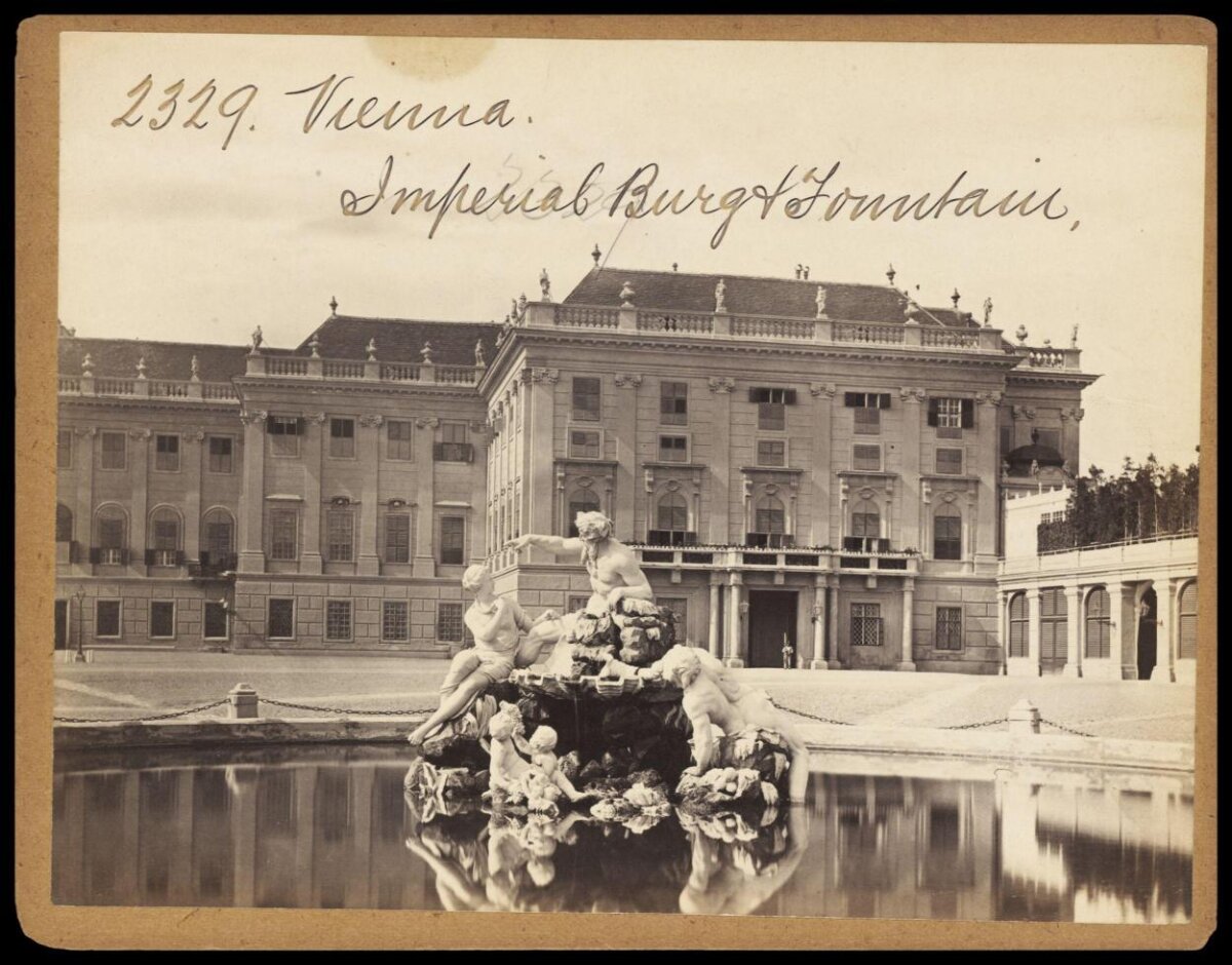 Vienna Imperial Burg Fountain