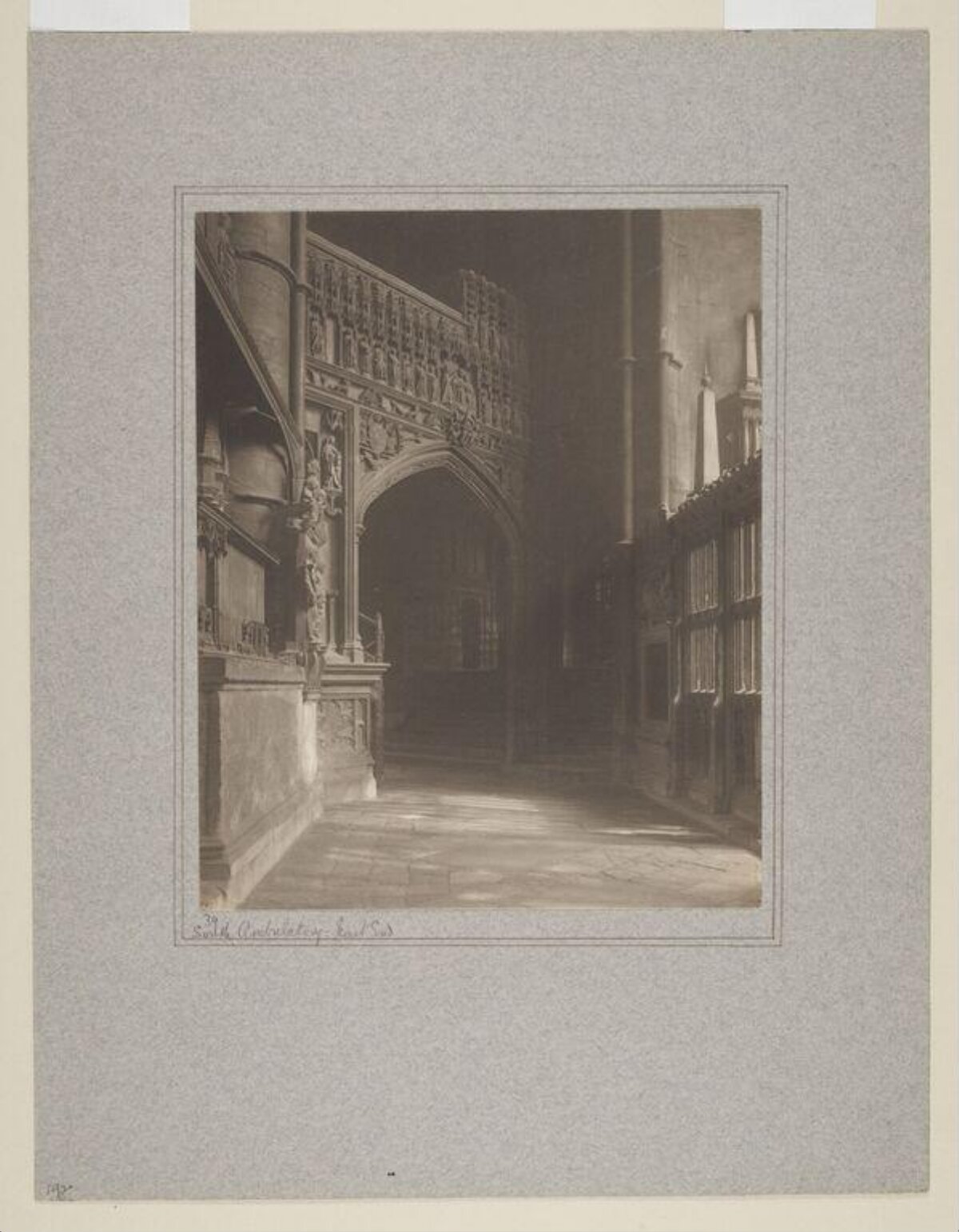 Cathedral South Ambulatory Interior