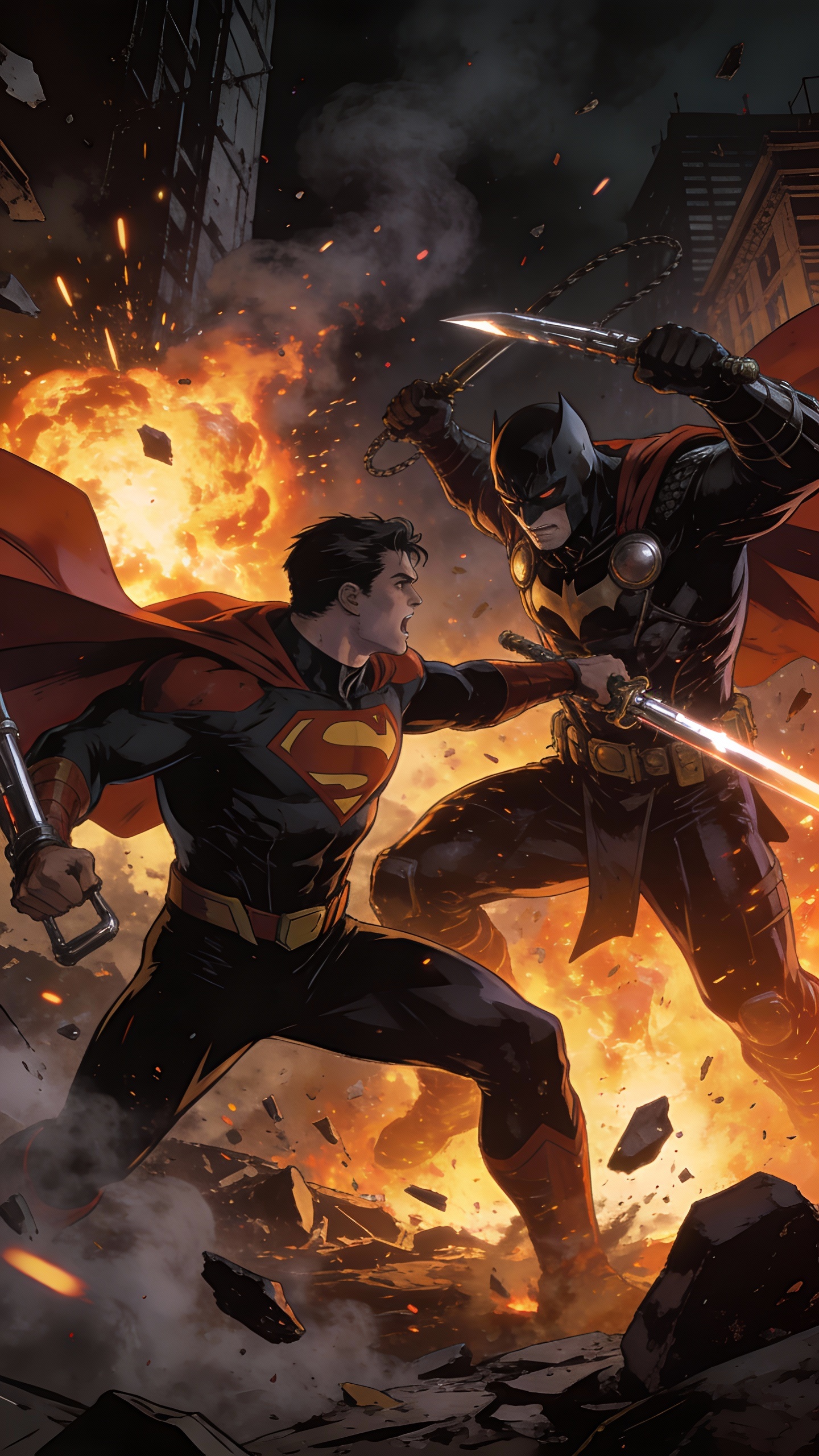 Batman Versus Superman Battle