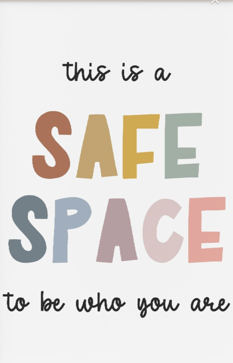 This Is A Safe Space Affirmation Quote