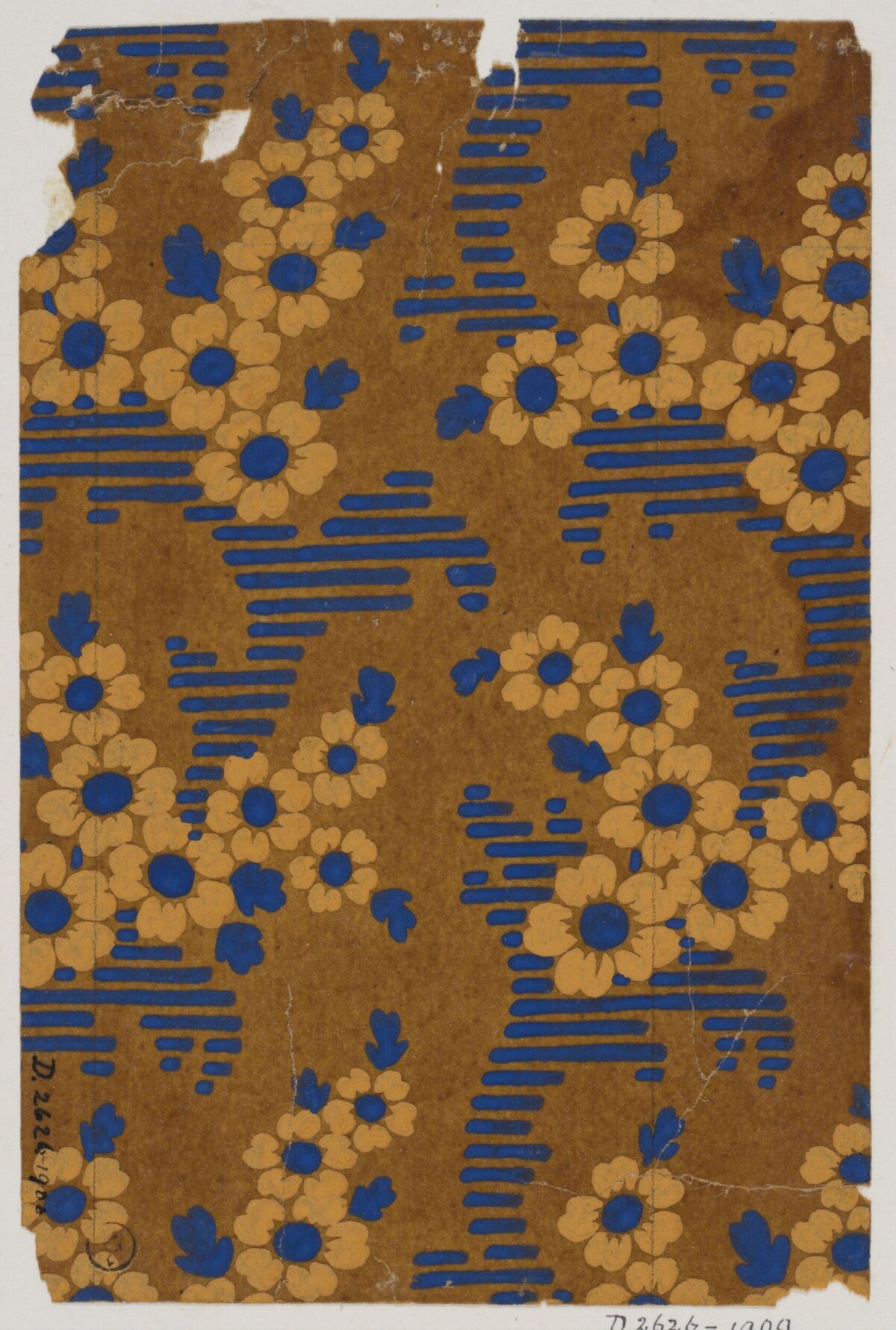 Vintage Floral Textile Pattern Design