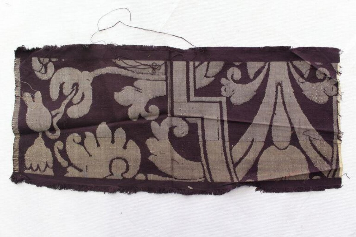 Antique Patterned Textile Fragment