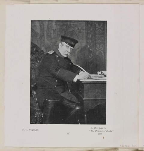 Portrait of W. H. Vernon as Col. Sapt
