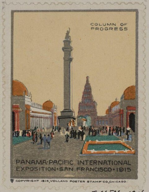 Column of Progress 1915 Panama-Pacific Expo