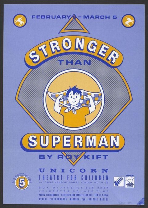 Stronger Than Superman Theatre Poster