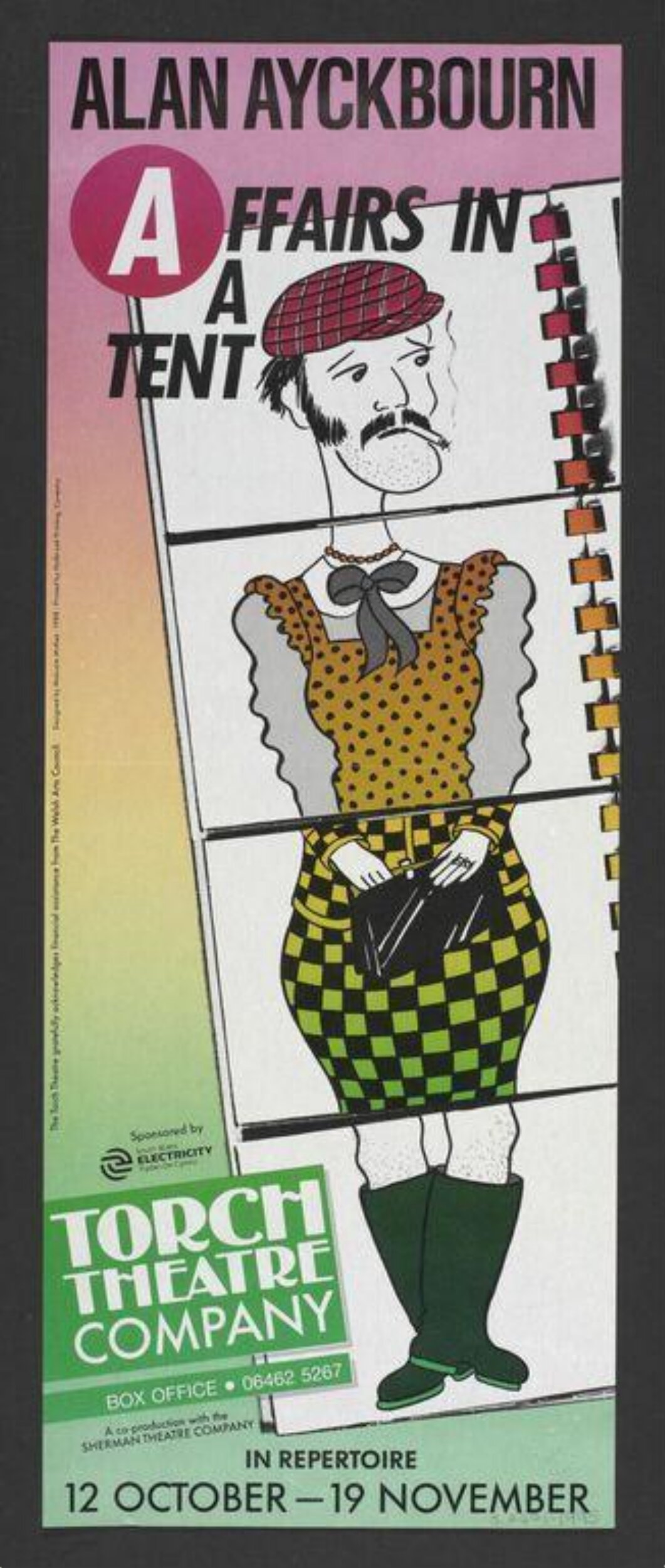 Affairs in a Tent Play Poster