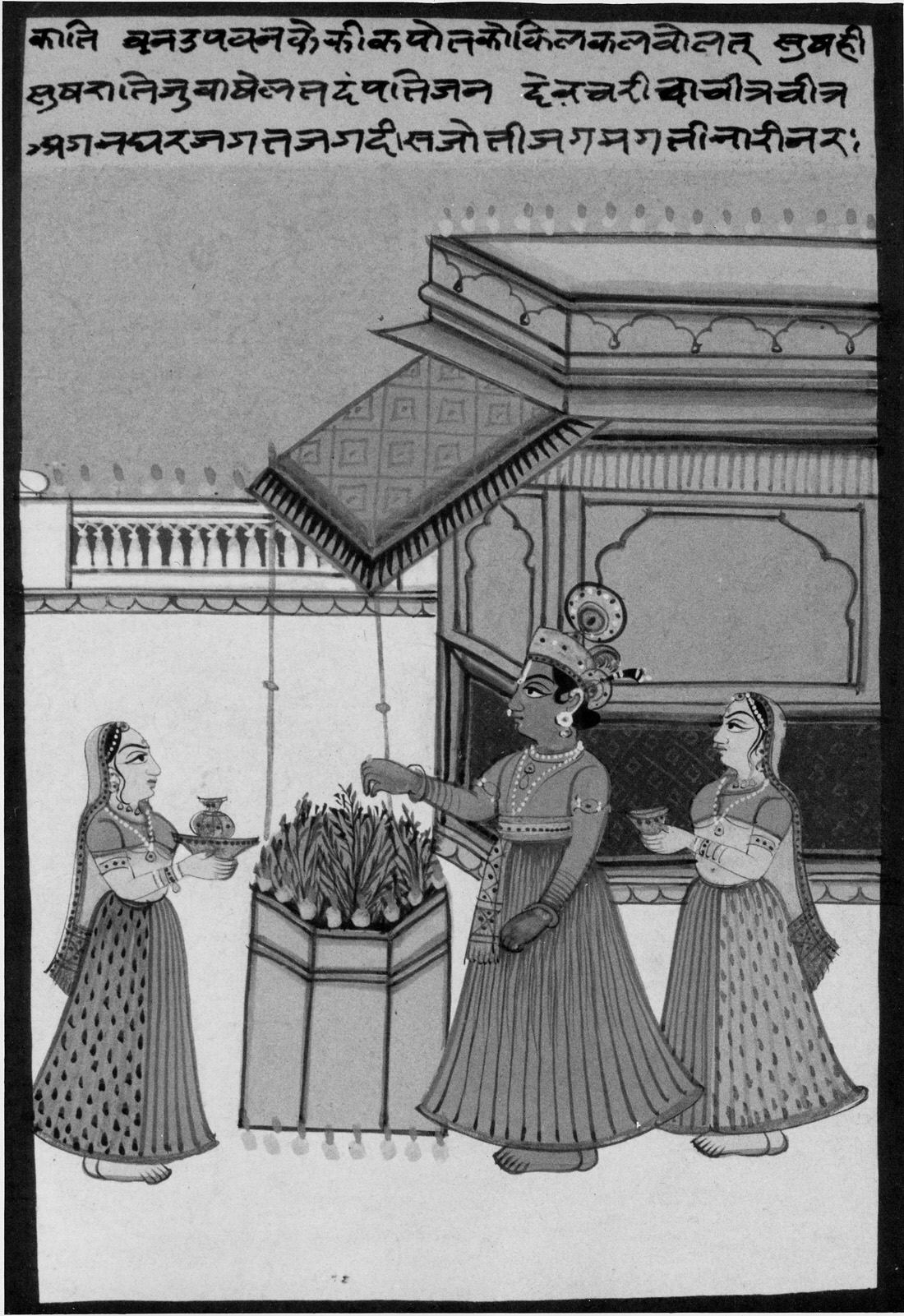 Indian Miniature Ritual Painting