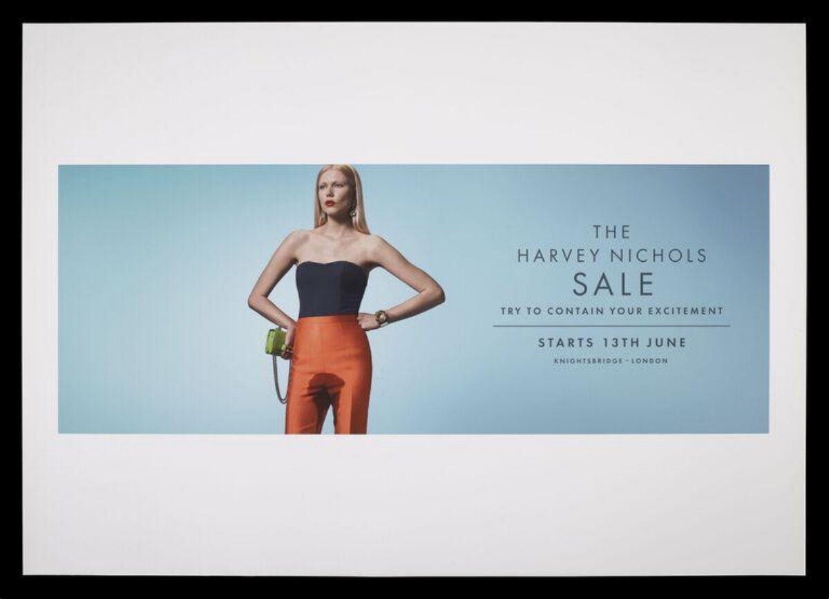 Harvey Nichols Sale Advertisement