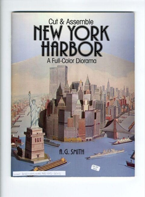 New York Harbor Diorama Book Cover