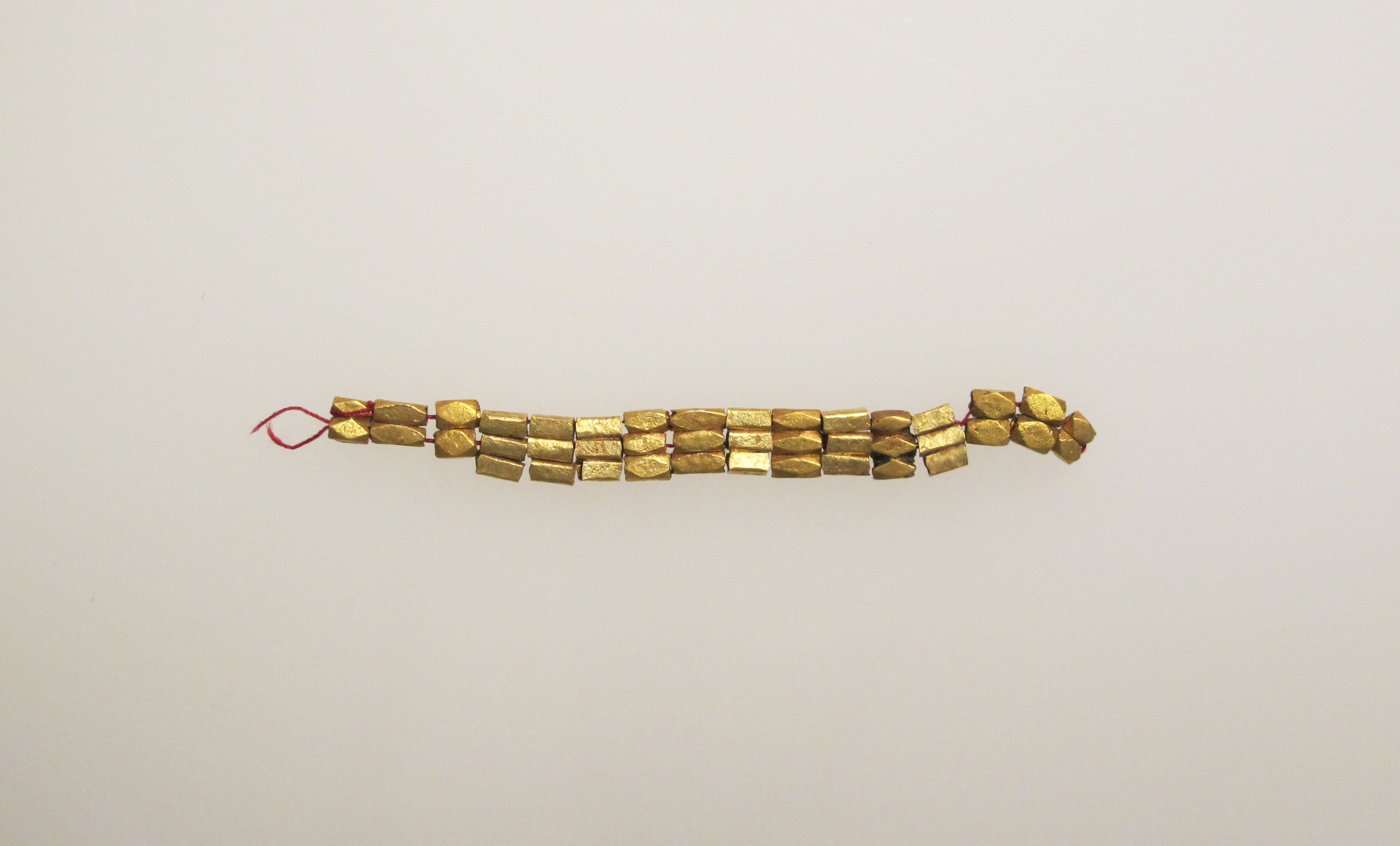 Strand of Ancient Gold Beads
