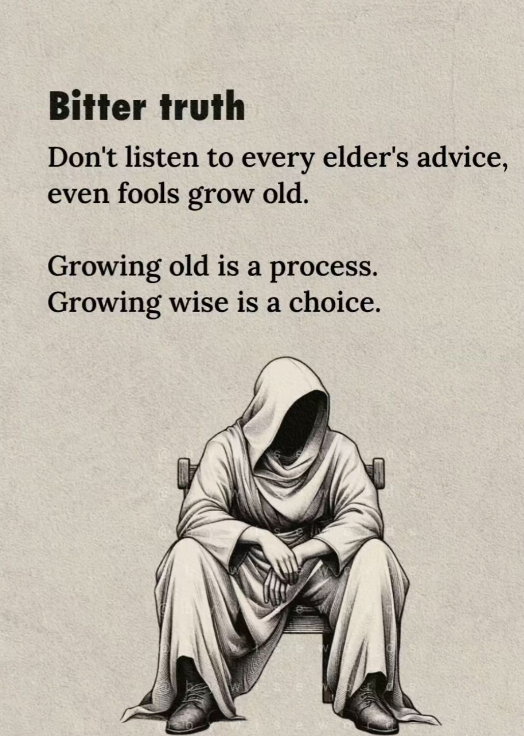Bitter Truth Life Quote