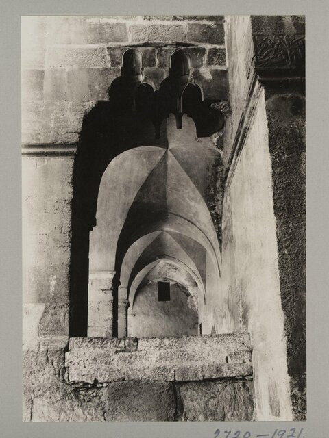 Historical Stone Arched Corridor