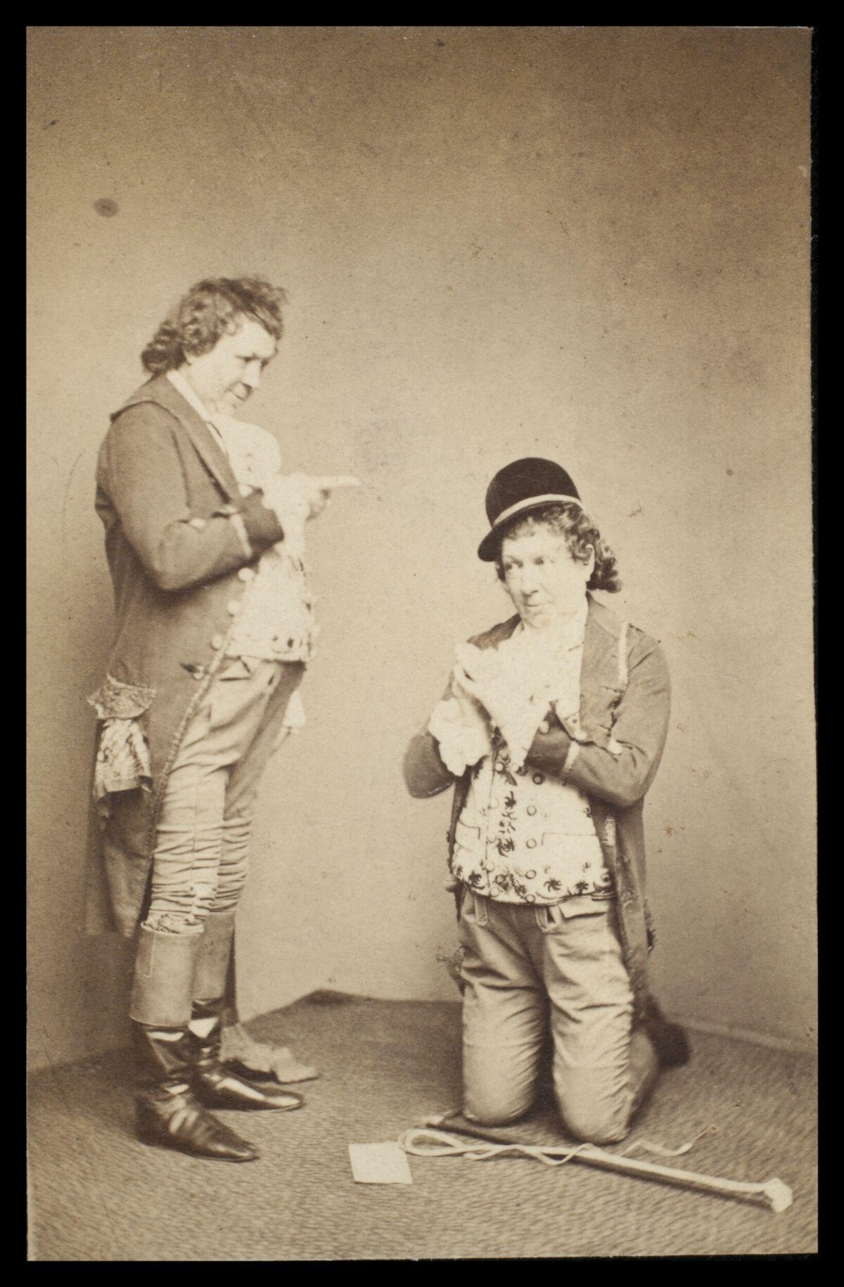Vintage Theatrical Scene Photograph