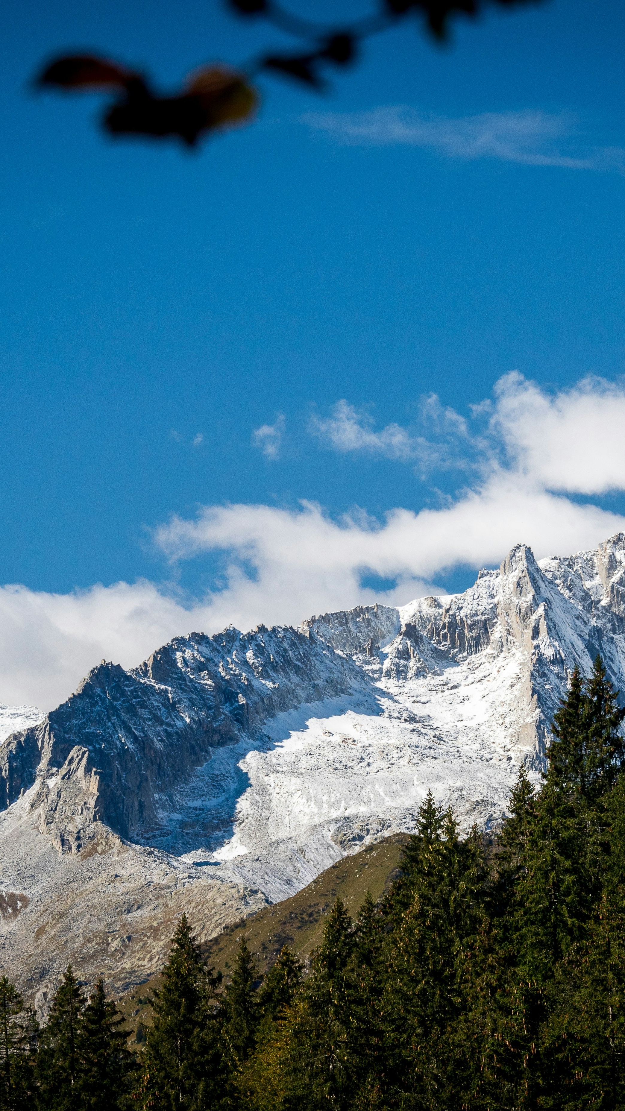 Snow-Capped Mountain Landscape