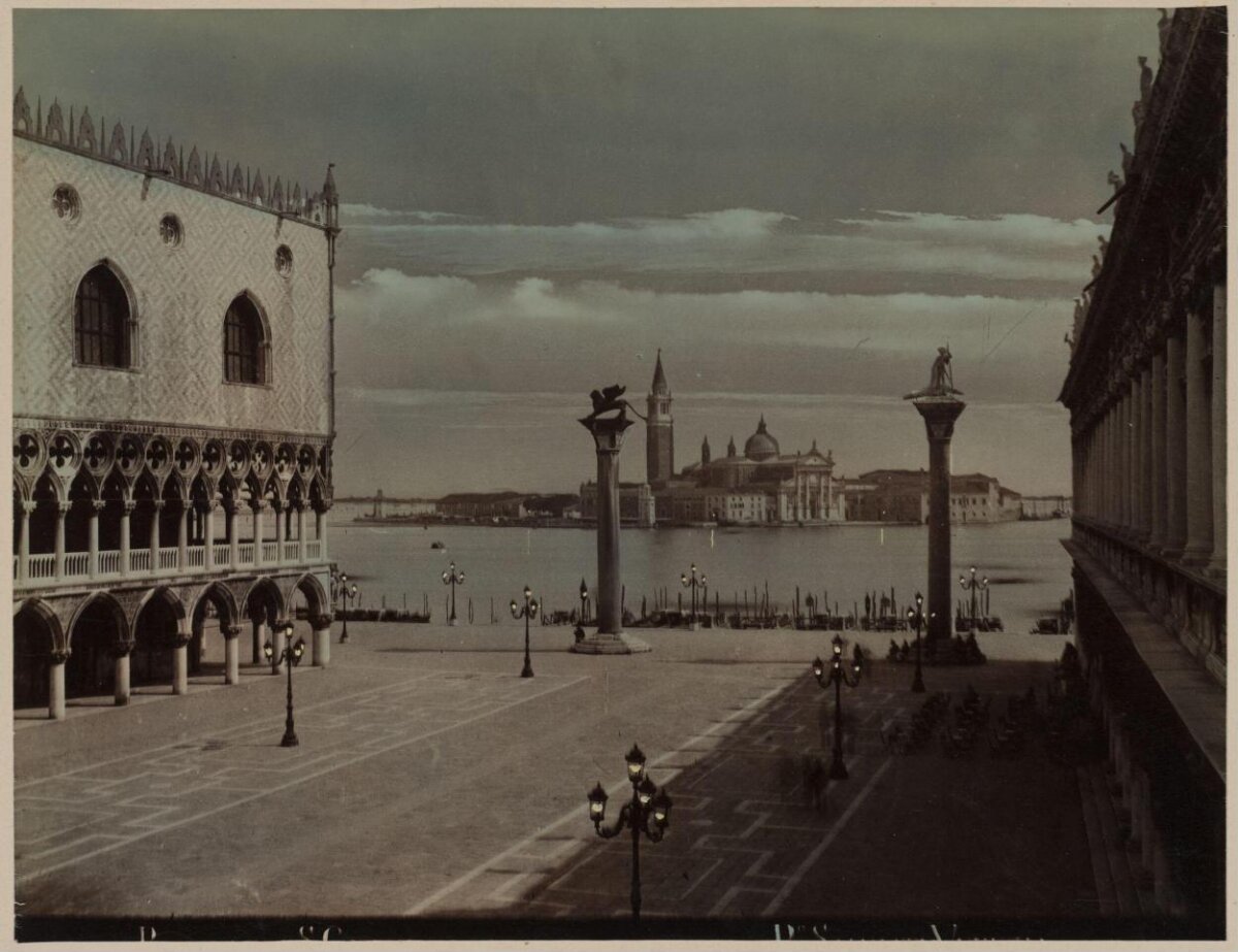 Venice St Mark's Square Old Photo