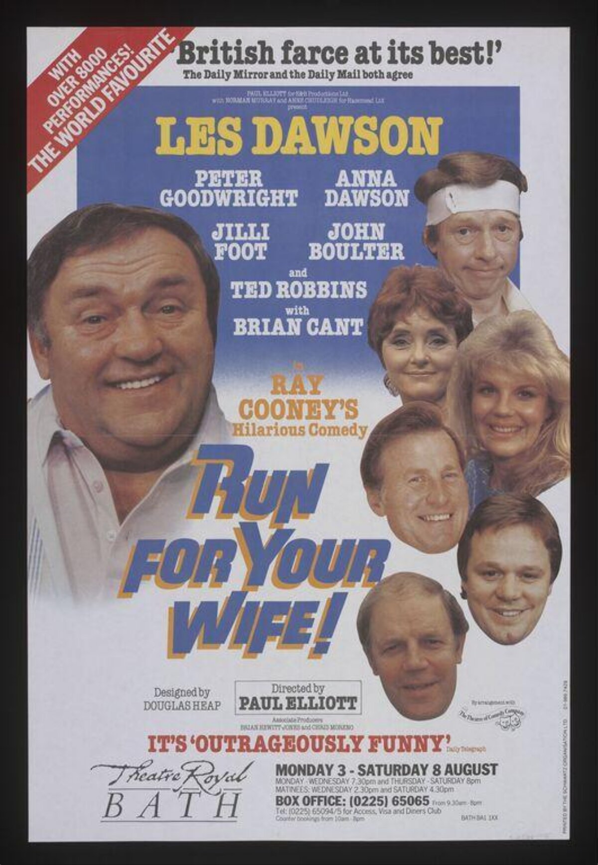 Run For Your Wife Theatre Poster