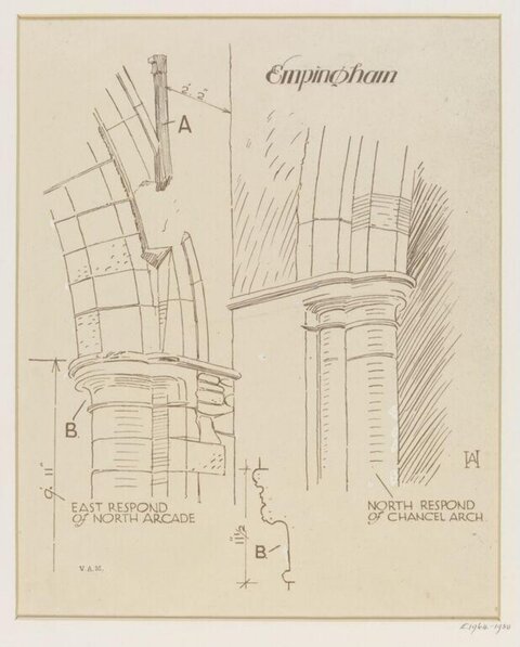 Empingham Architectural Detail Sketches