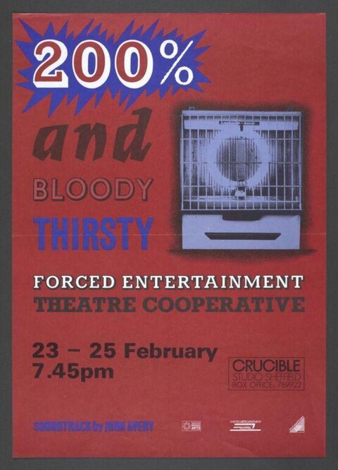 200% and Bloody Thirsty Theatre Poster
