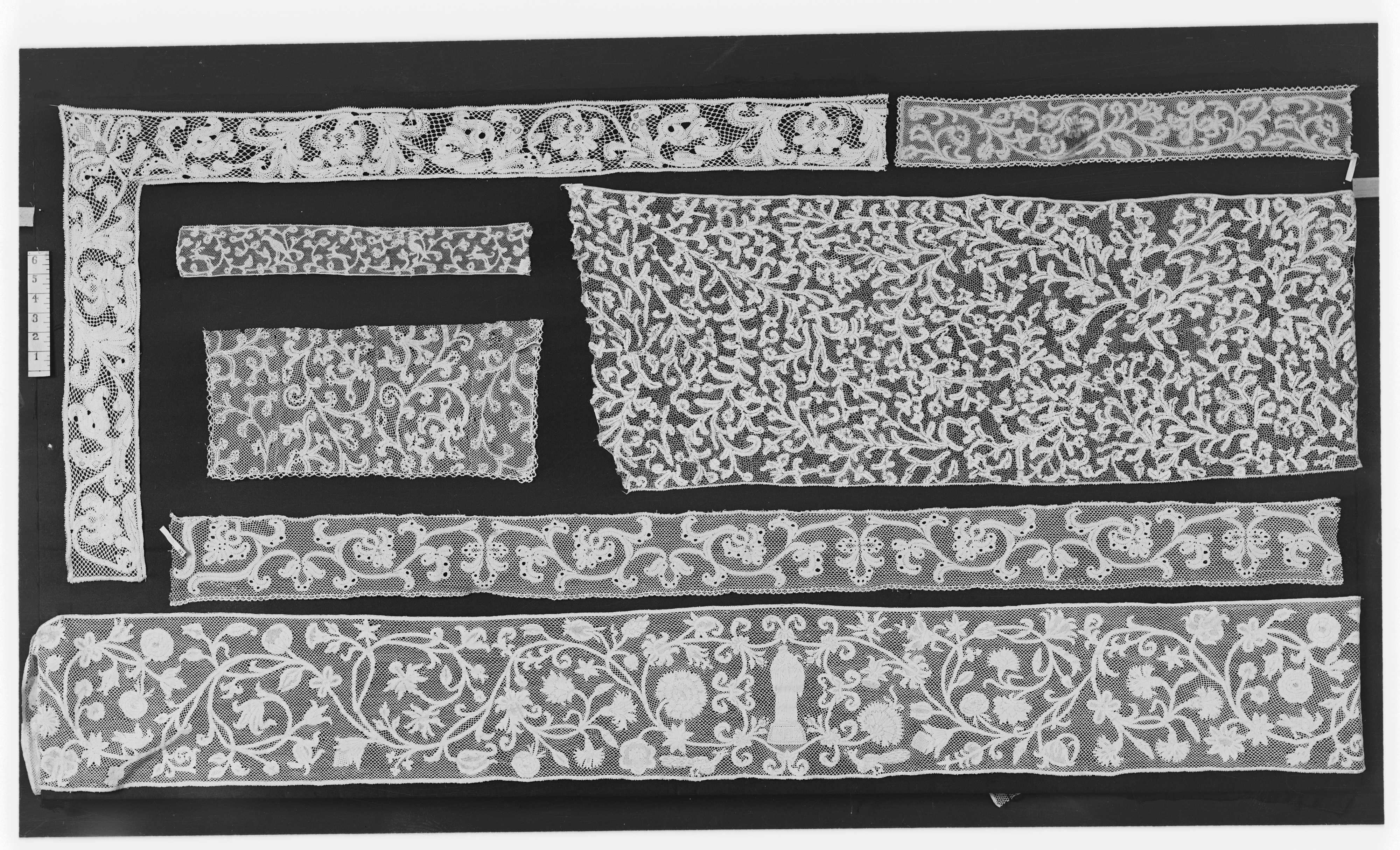 Assorted Antique Lace Samples