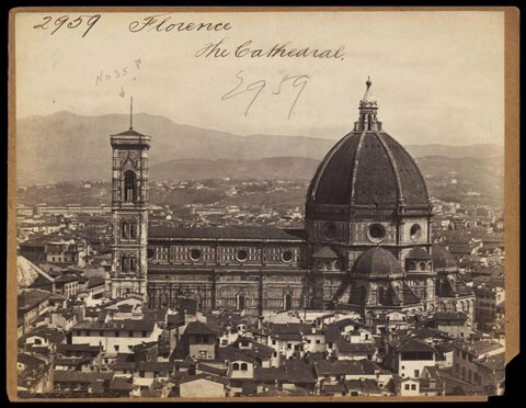 Vintage View of Florence Cathedral