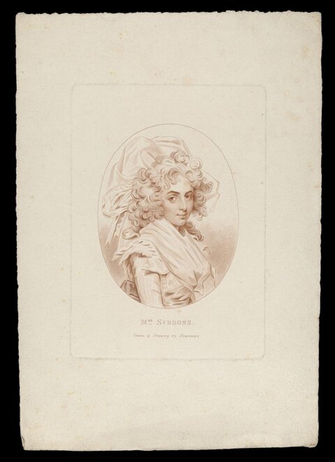 Portrait of Mrs Siddons