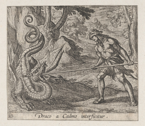 Cadmus Killing the Dragon