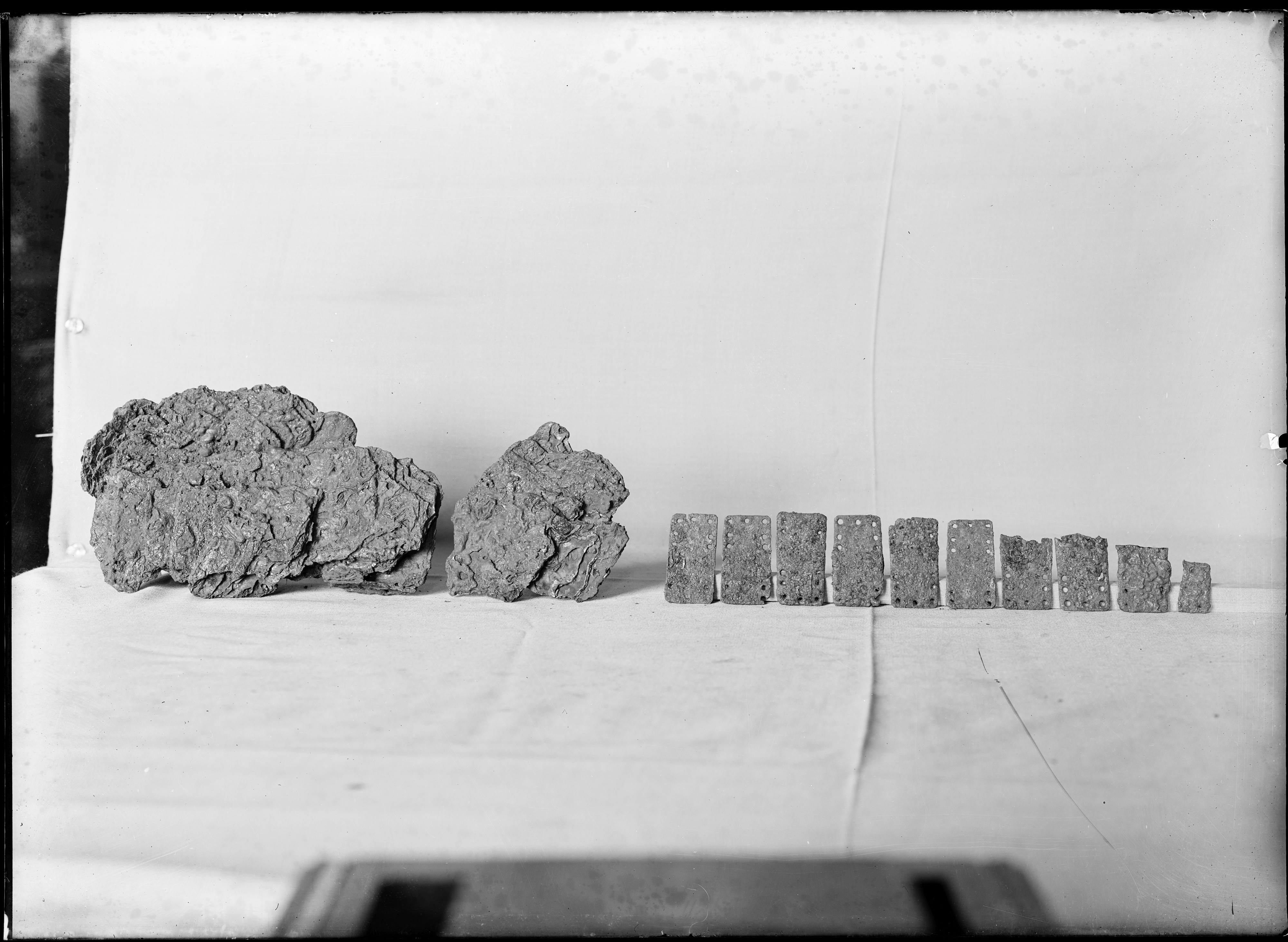 Excavated Ancient Iron Artifacts