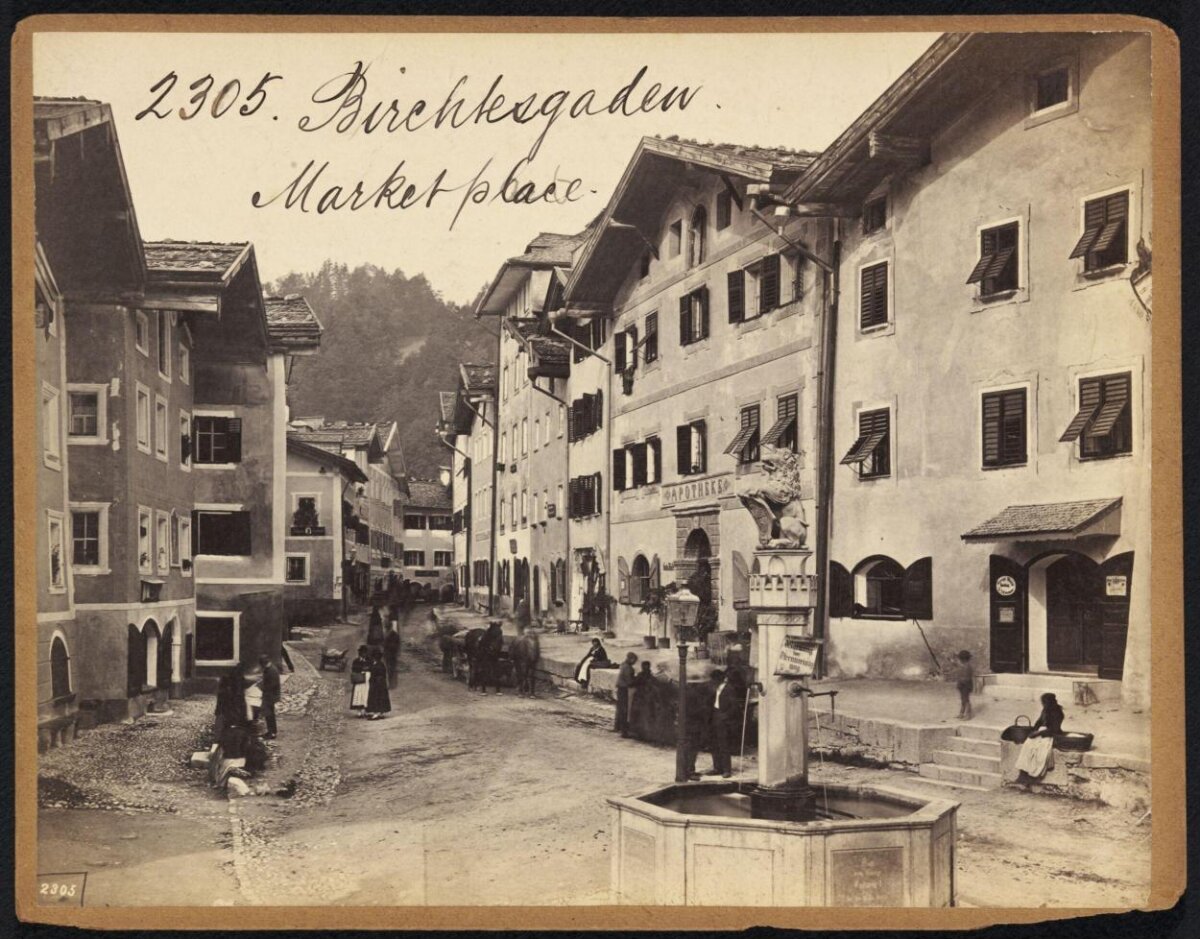 Vintage Berchtesgaden Marketplace