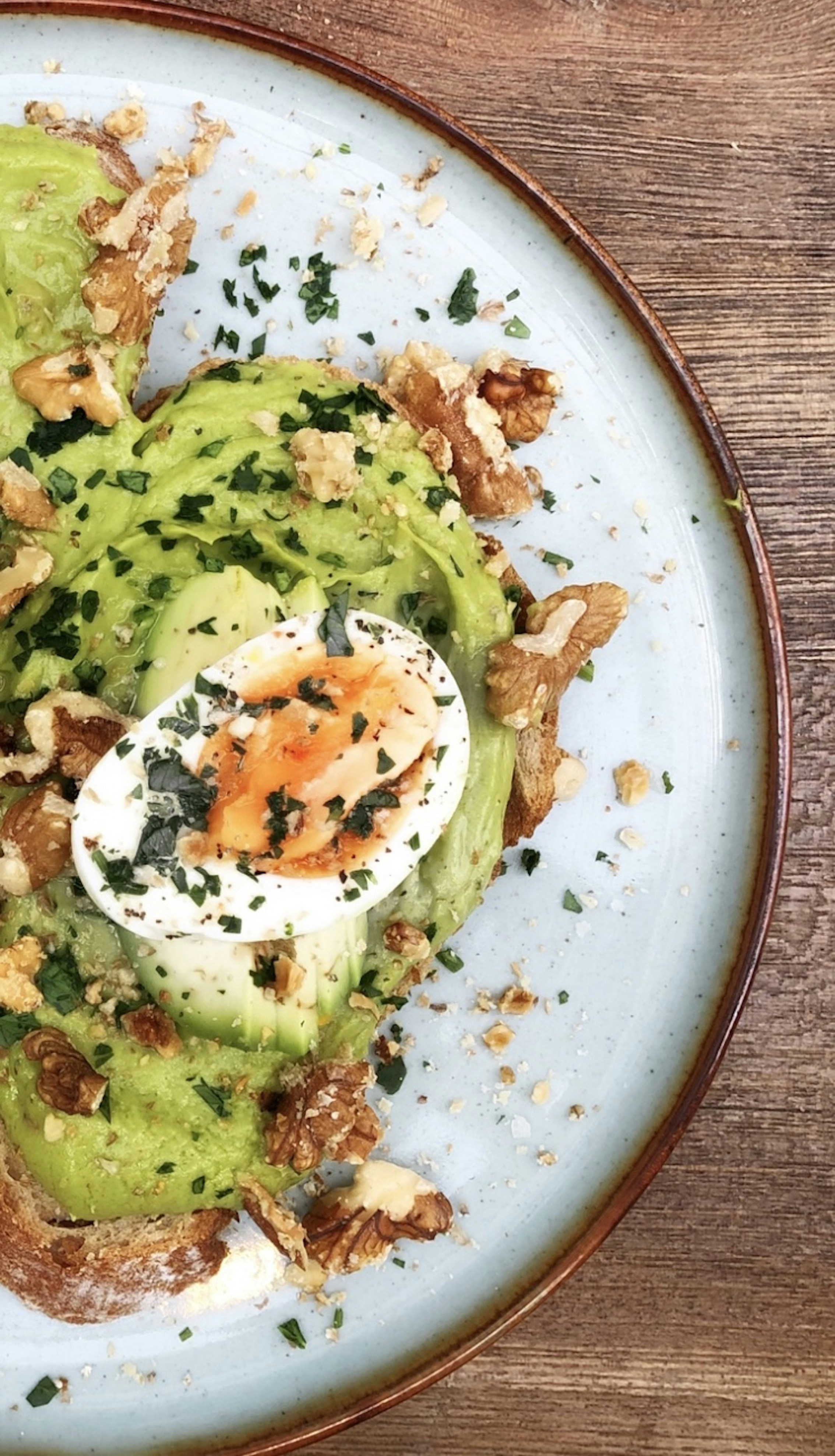 Avocado Toast with Soft Boiled Egg