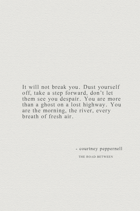 Inspirational Quote by Courtney Peppernell