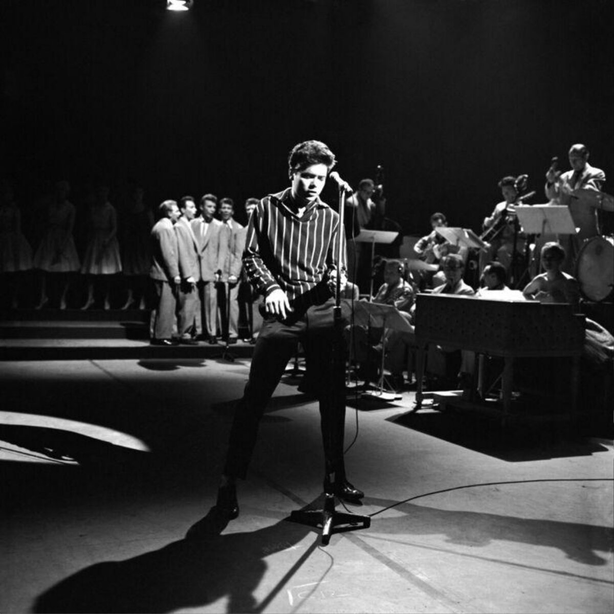 Male Singer Performing on Stage