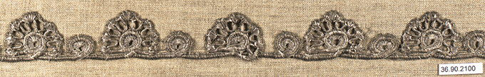 Ornate Antique Metal Decorative Border