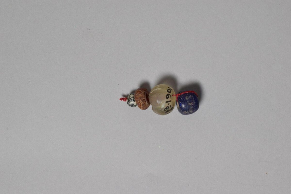 Four Strung Antique Beads